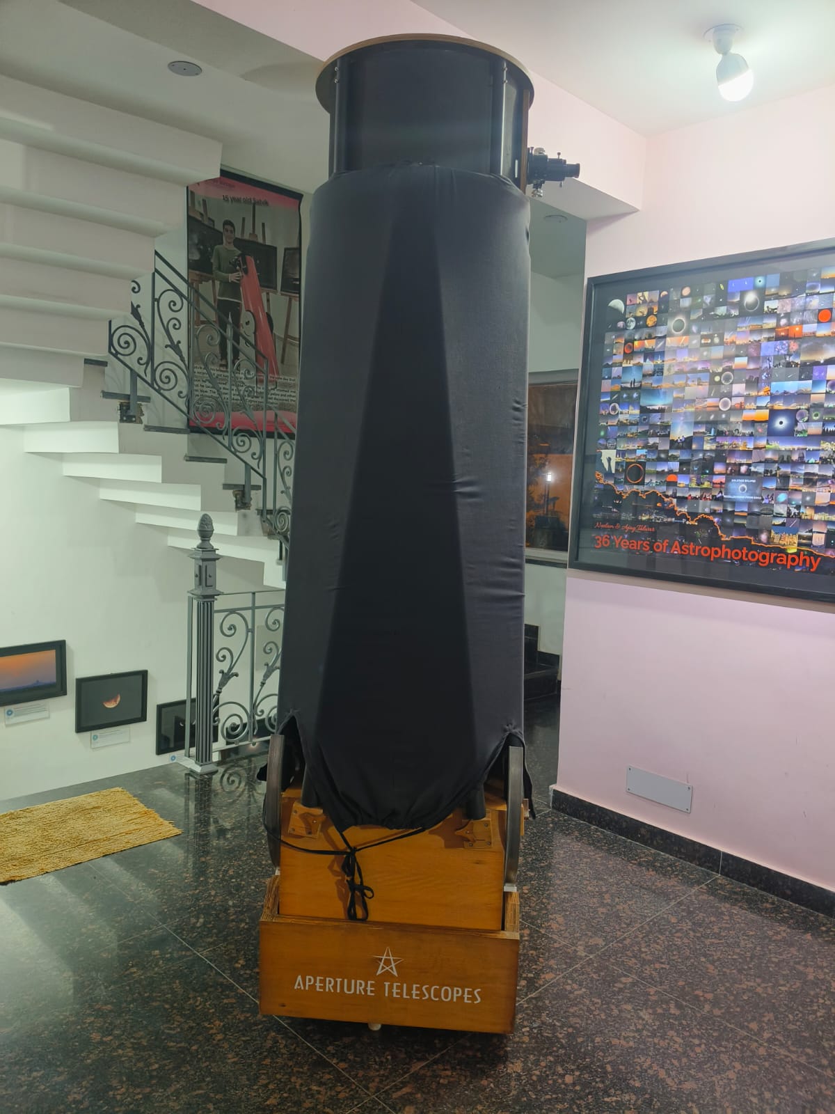 Telescope assembly session